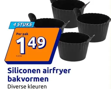 Siliconen airfryer bakvormen