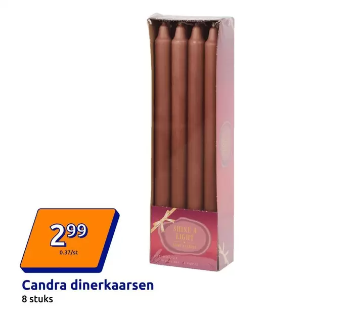 Candra dinerkaarsen