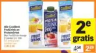 FruitDrink en ProteinDrink