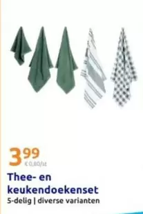 Thee- en keukendoekenset