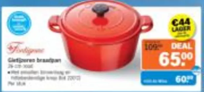 Gietijzeren braadpan