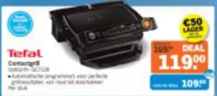 Tefal - Contactgrill Optigrill GC712D