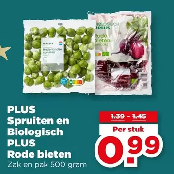 Spruiten en Biologisch
Rode bieten
