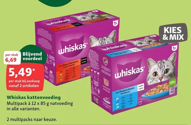 Whiskas - Kattenvoeding