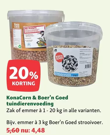 RED - Tuindierenvoeding