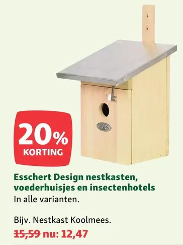 Design - Nestkast Koolmees