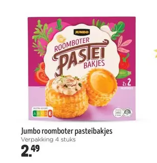 Jumbo - Roomboter Pasteibakjes
