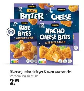 Jumbo - airfryer & oven kaassnacks