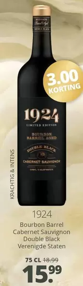 California - Bourbon Barrel Cabernet Sauvignon Double Black