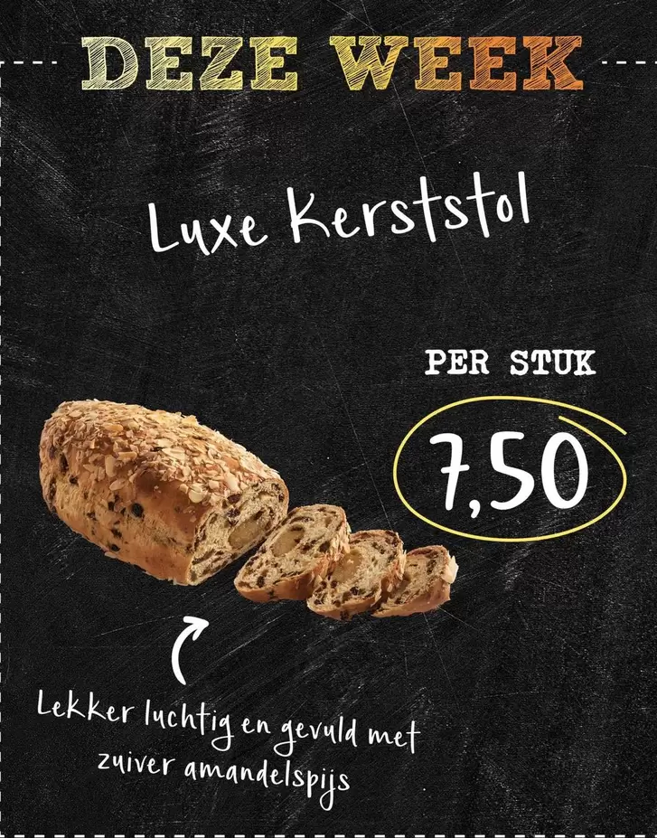 Luxe Kerststol