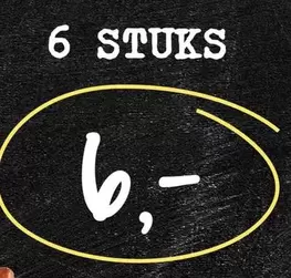 6 stuks