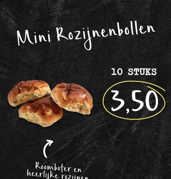 Mini Rozijnenbollen