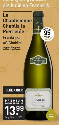 Chablis la Pierrelée