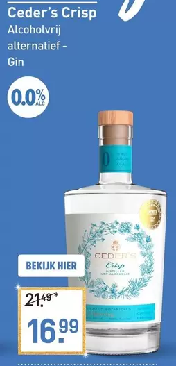 Alcoholvrij alternatief - Gin
