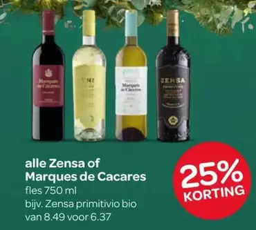 De - Zensa of Marques de Cacares