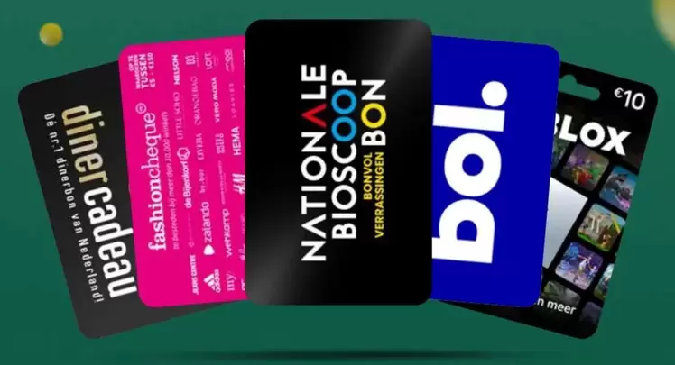 Adidas - dinercadeau, fashioncheque, NATIONALE BIOSCOOP BON, bol., LOX