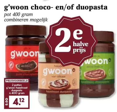 choco- en/of duopasta