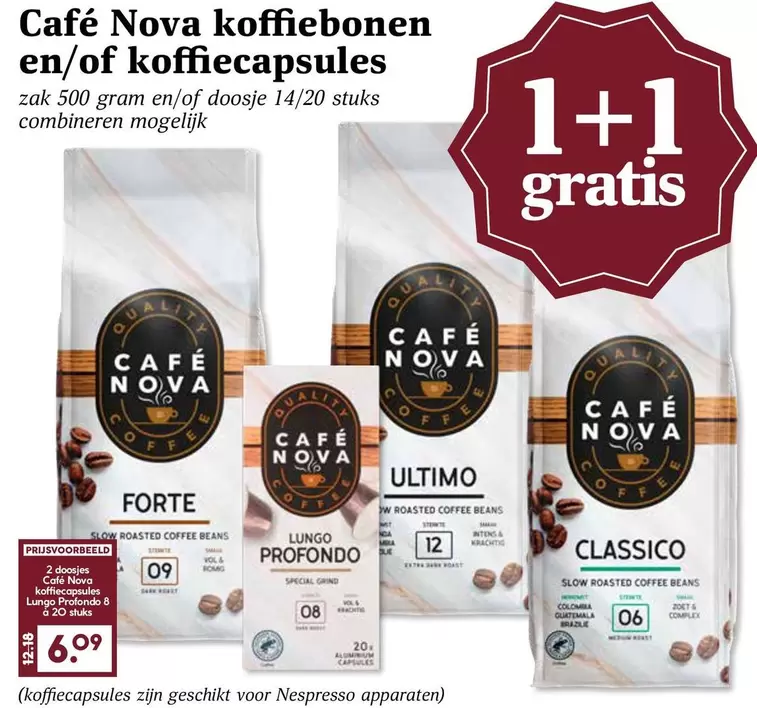 Nespresso - koffiebonen en/of koffiecapsules