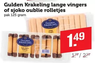 Lange Vingers Of Sjoko Oublie Rolletjes