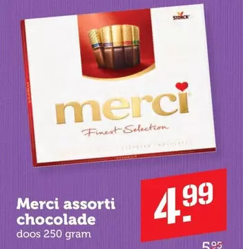 Merci assorti chocolade