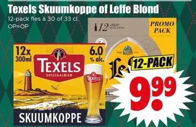 Texels - Skuumkoppe of Leffe Blond