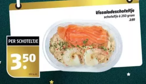 Vissaladeschoteltje