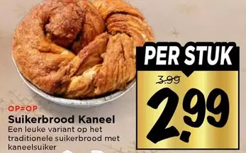 Op - Suikerbrood Kaneel