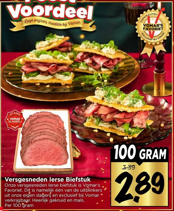 De - Versgesneden lerse Biefstuk