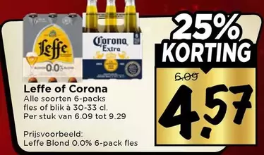 Leffe -  or Corona