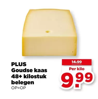 Goudse kaas 48+ kilostuk belegen