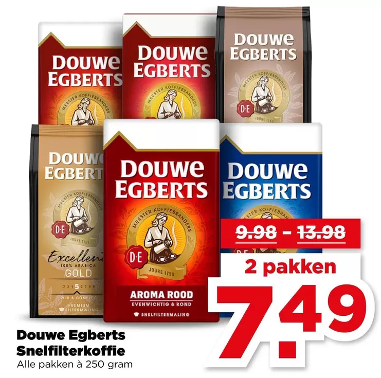 Douwe Egberts - Snelfilterkoffie