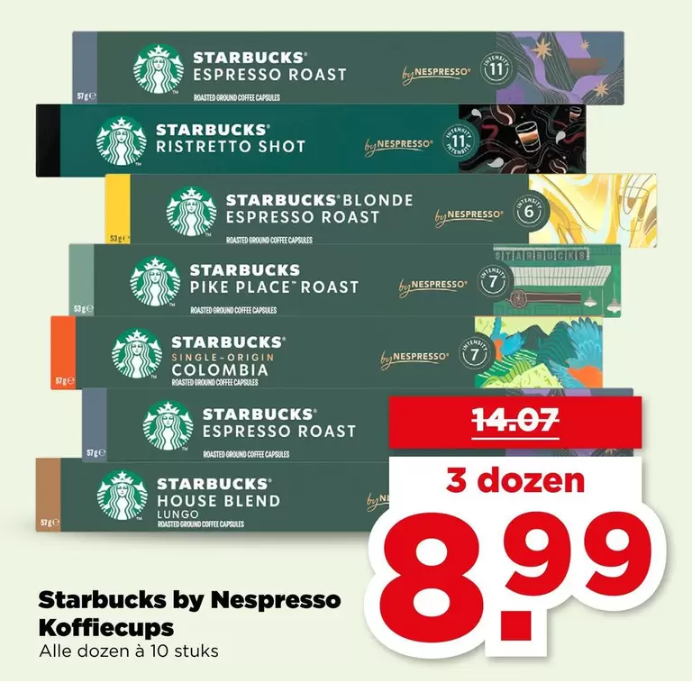 Starbucks - by Nespresso Koffiecups