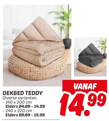 DEKBED TEDDY
