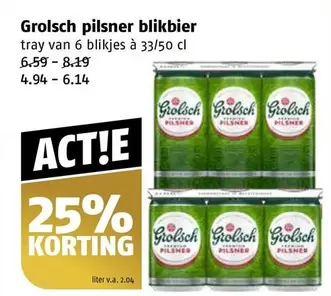 Grolsch - Pilsner Blikbier