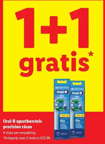 Oral-B - Opzetborstels Precision Clean