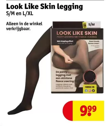 De - Look Like Skin legging