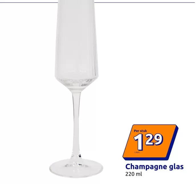 Champagne glas