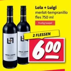 Lola + Luigi merlot-tempranillo