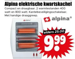 Elektrische Kwartskachel
