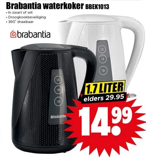 Brabantia - waterkoker BBEK1013