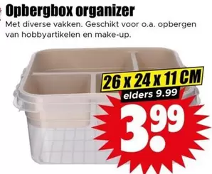Opbergbox organizer