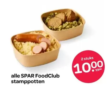 SPAR FoodClub stamppotten