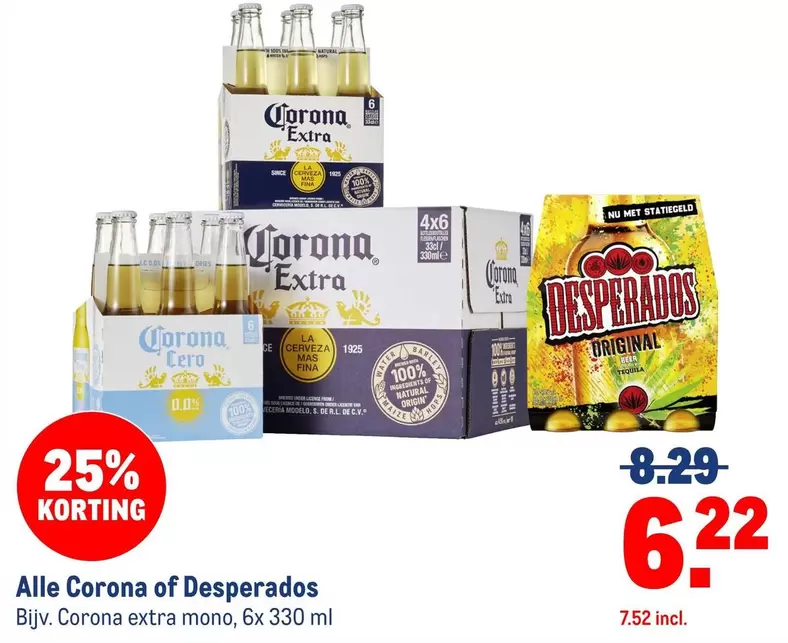 Natural - Corona of Desperados