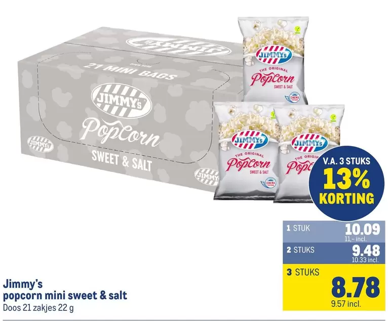 popcorn mini sweet & salt
