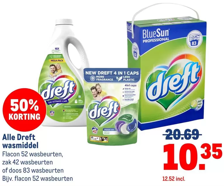 mega - Dreft wasmiddel