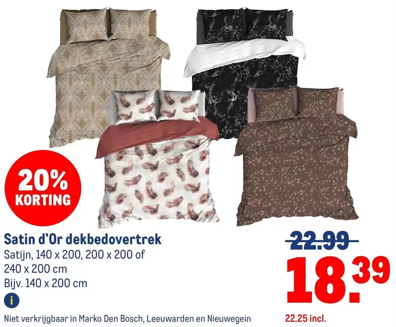 Bosch - Dekbedovertrek