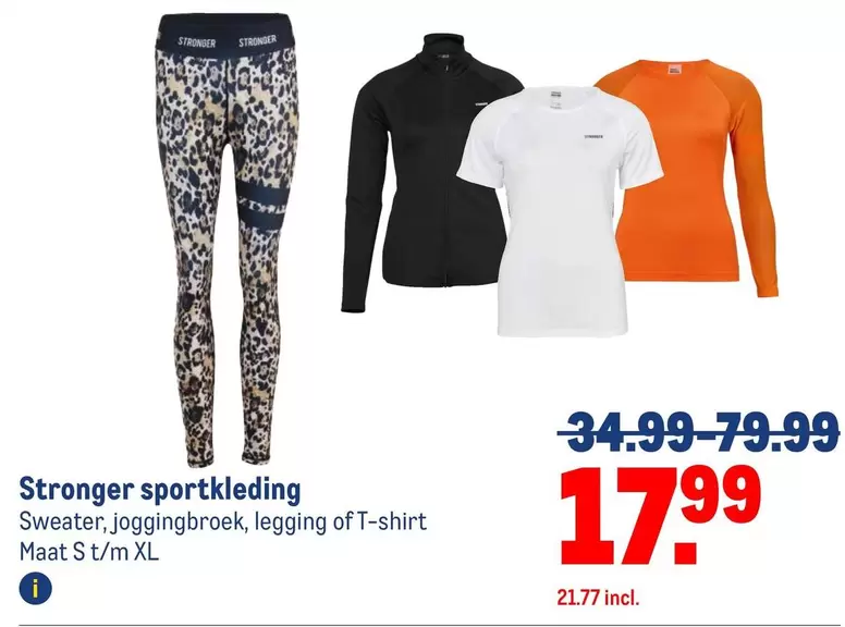 Stronger sportkleding