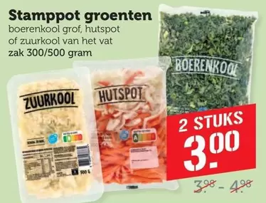 Stamppot groenten