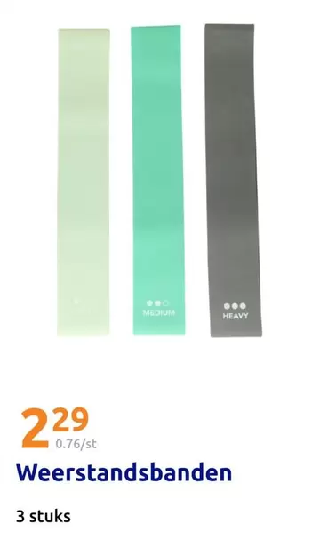 Medium - Weerstandsbanden