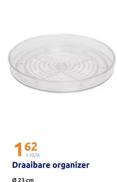 Draaibare organizer